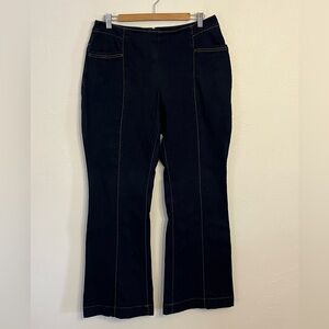 INC International Concepts Dark Flare Jeans